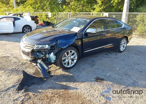 2019 Chevrolet Impala Premier из США, поврежденный, VIN 2G1105S31K9104202